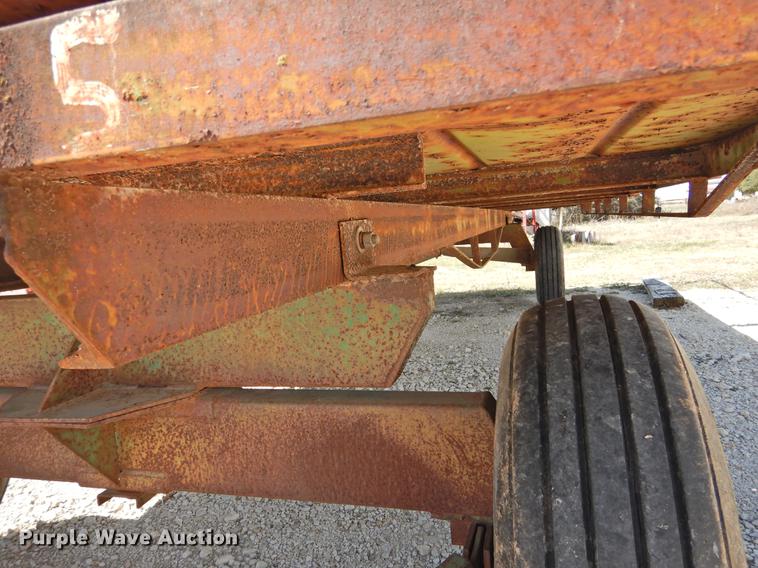 image for item DF2516 Shop built hay wagon