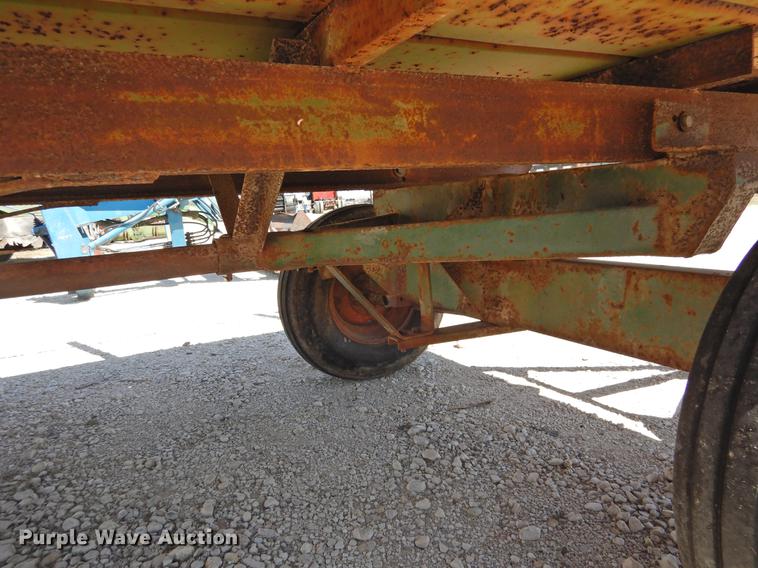 image for item DF2516 Shop built hay wagon