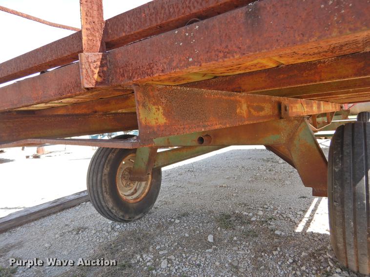 image for item DF2516 Shop built hay wagon