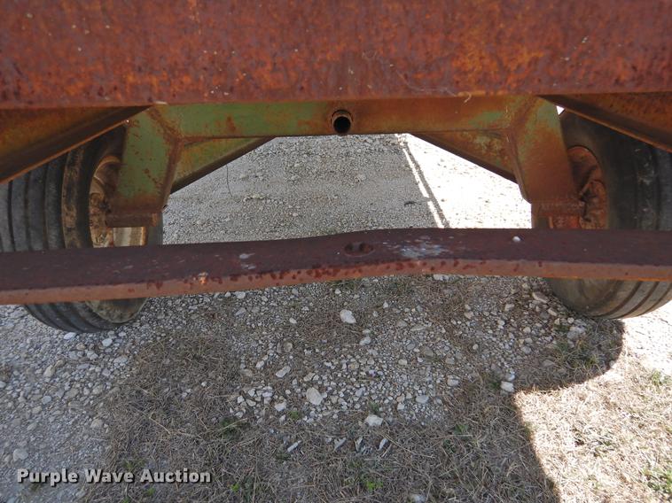 image for item DF2516 Shop built hay wagon