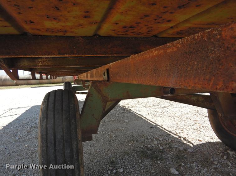 image for item DF2516 Shop built hay wagon