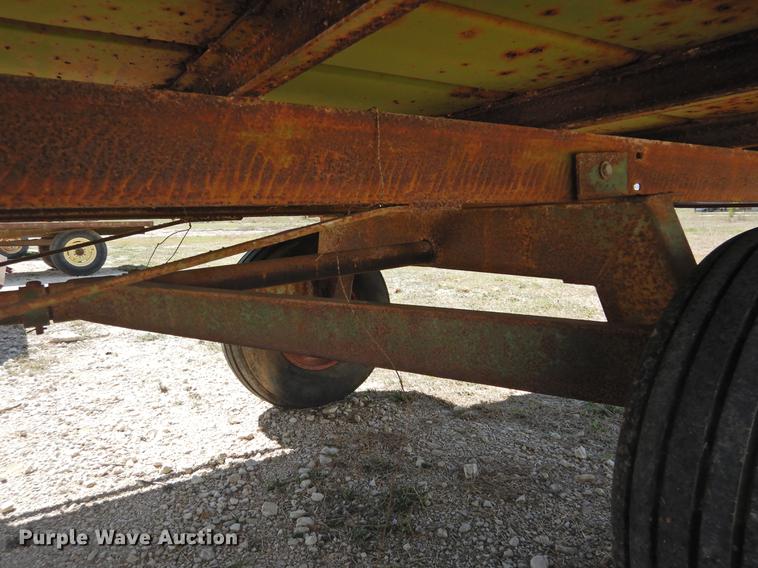 image for item DF2516 Shop built hay wagon