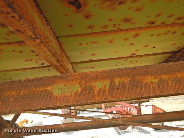 image for item DF2516 Shop built hay wagon