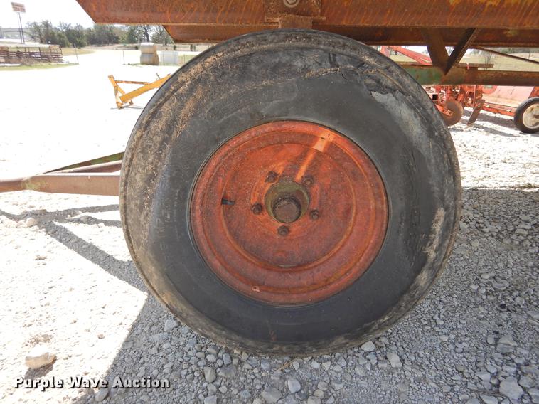 image for item DF2516 Shop built hay wagon