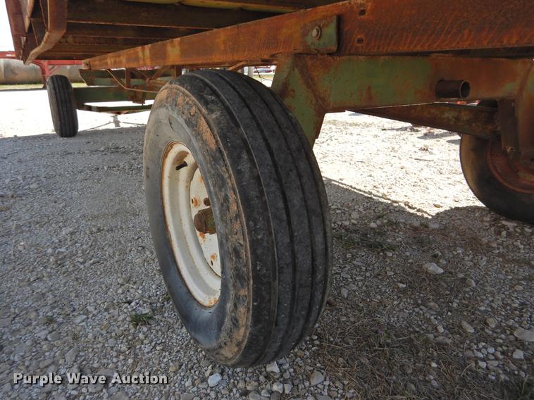image for item DF2516 Shop built hay wagon