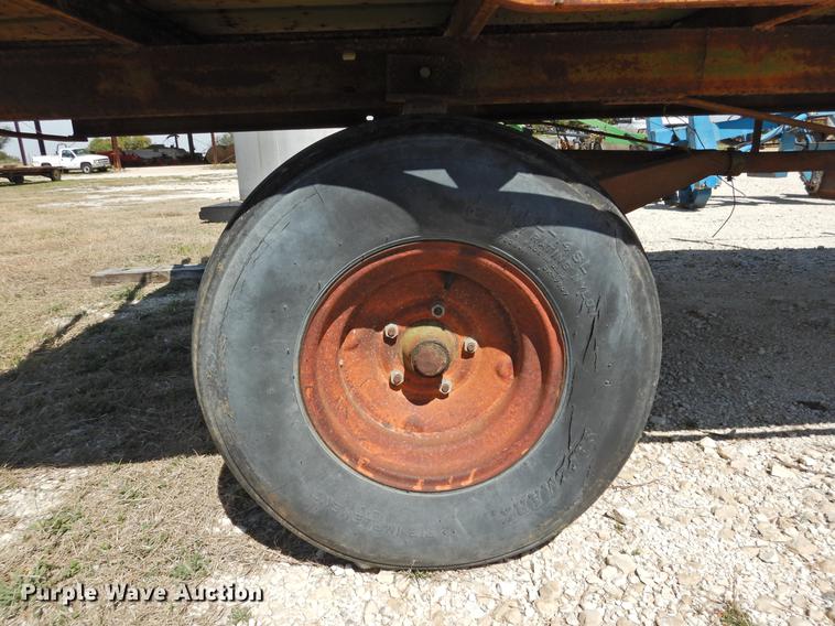 image for item DF2516 Shop built hay wagon