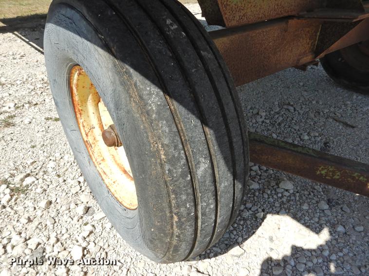 image for item DF2516 Shop built hay wagon