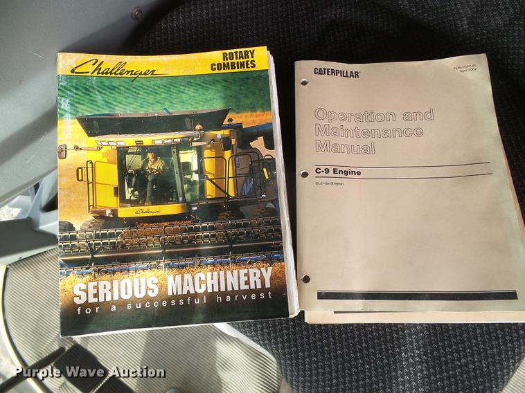 image for item DF2954 2005 Challenger 670 combine