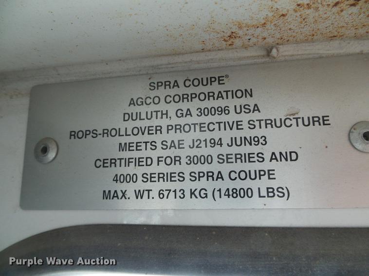 image for item DF2956 SpraCoupe 4440 sprayer