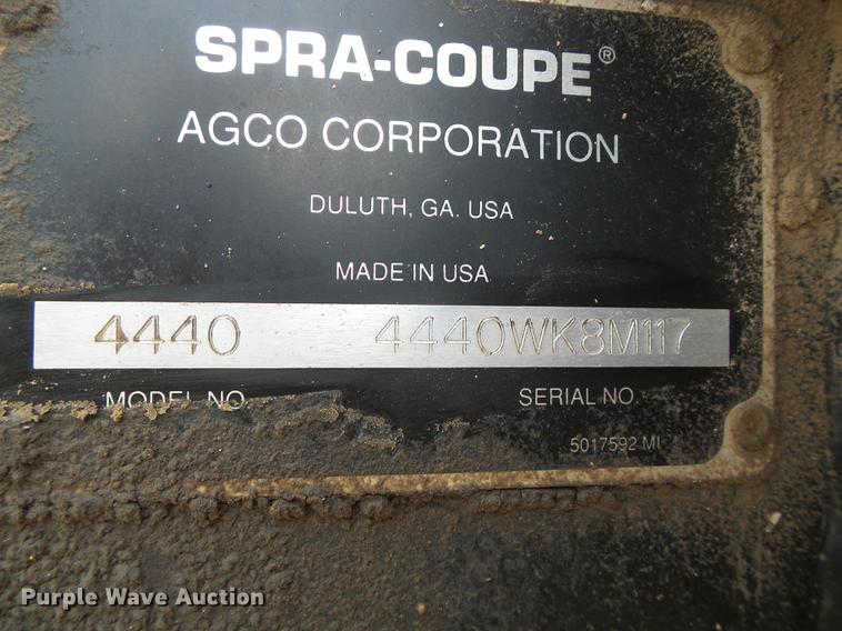 image for item DF2956 SpraCoupe 4440 sprayer