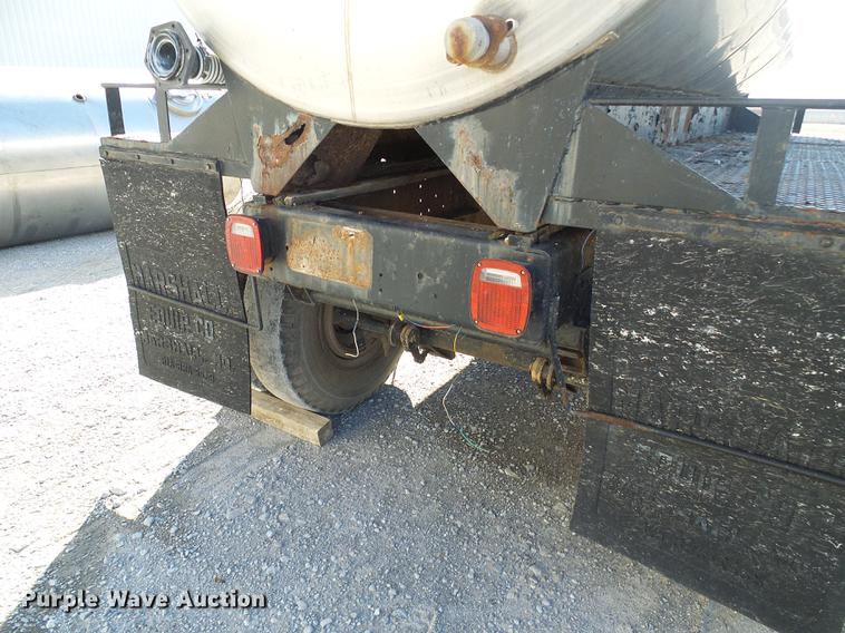 image for item DF7129 1983 shop built tank trailer