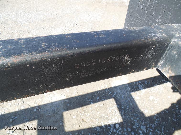 image for item DF7129 1983 shop built tank trailer