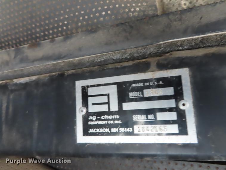 image for item DN9089 Ag-Chem TerraGator 1844 applicator cab and chassis