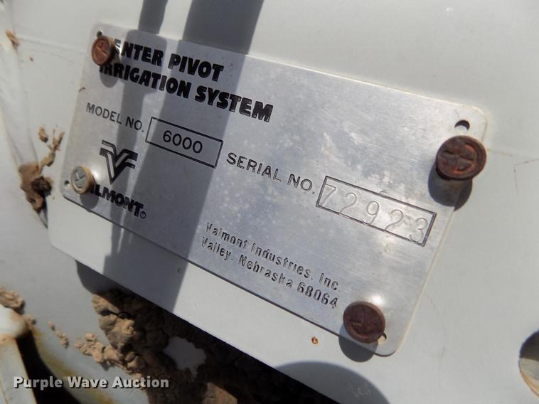 image for item DY9214 Valley 6000 series center pivot