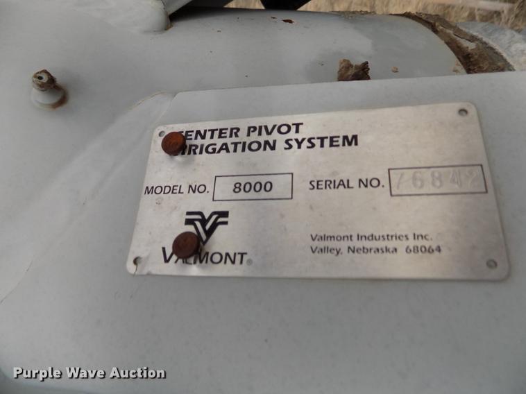 image for item DY9218 Valley 6000 series center pivot