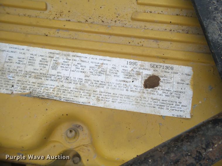 image for item FF9759 1996 Peterbilt 378 semi truck