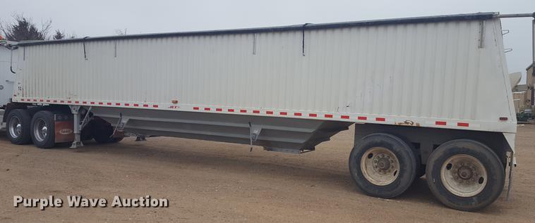 image for item FF9763 1990 Jet double hopper bottom grain trailer