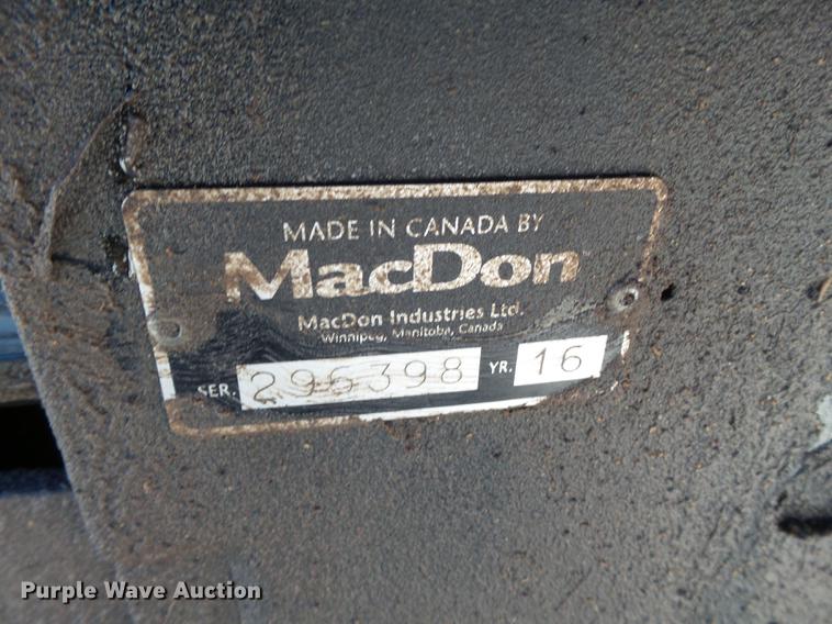 image for item FF9765 2016 MacDon M205 windrower