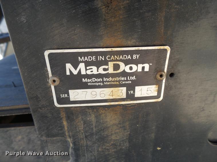 image for item FF9766 2016 MacDon M205 windrower