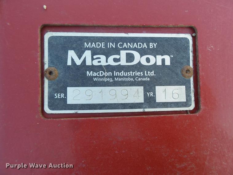 image for item FF9766 2016 MacDon M205 windrower