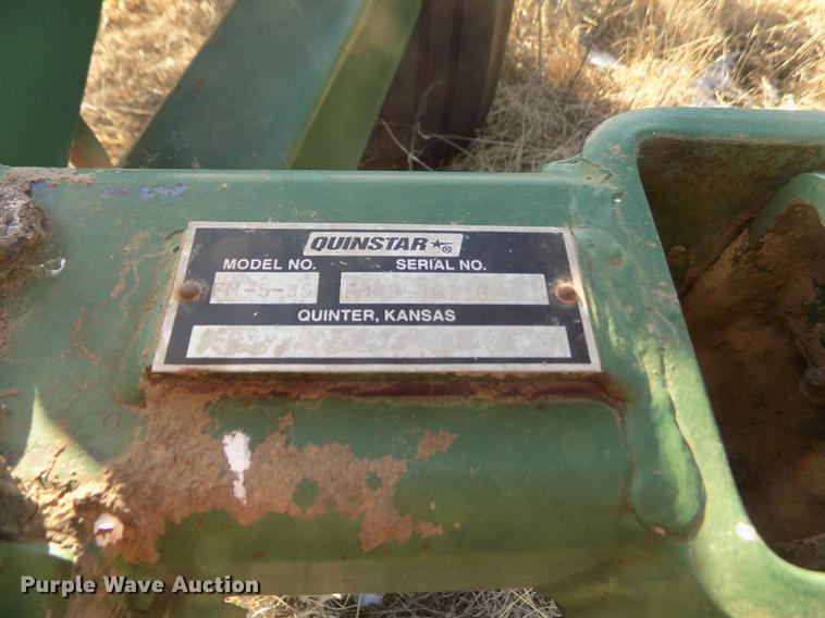 image for item FH9077 QuinStar Fallow Master II FM-5-35 sweep plow