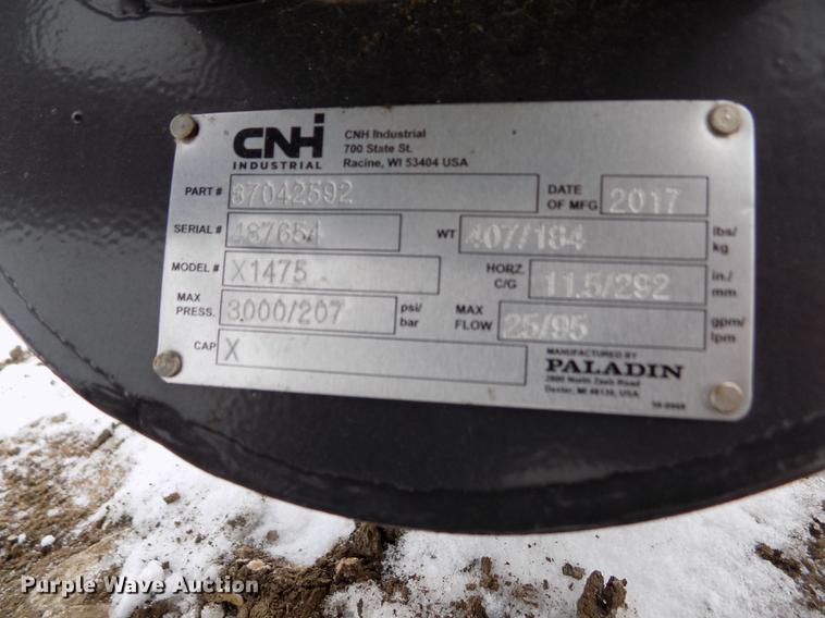 image for item FH9085 2017 Case post hole auger