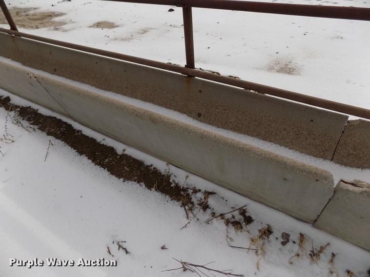 image for item FH9091 (13) concrete feed bunks