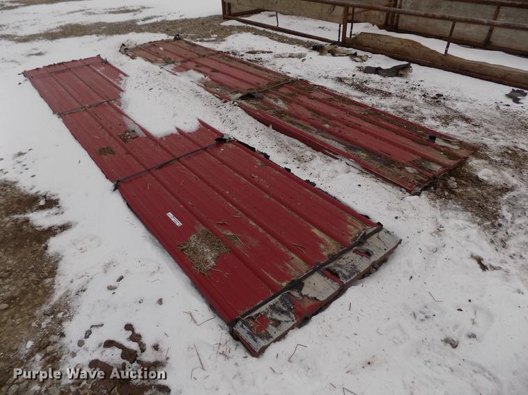 image for item FH9098 Approximately 80 sheets of metal