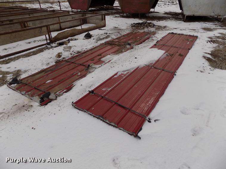 image for item FH9098 Approximately 80 sheets of metal