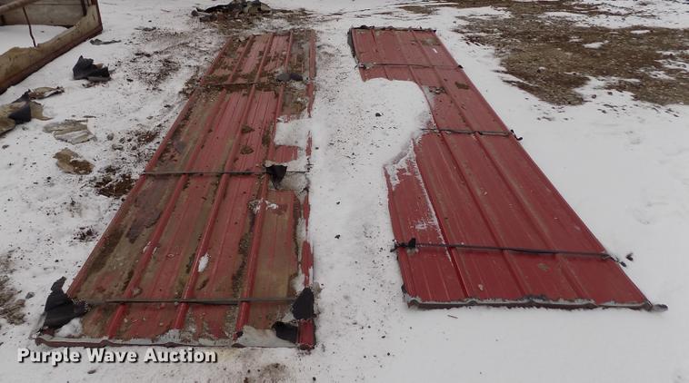 image for item FH9098 Approximately 80 sheets of metal