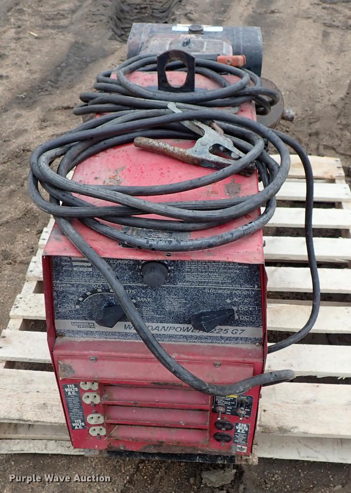 image for item FL9621 Lincoln Weldanpower 225 G7 welder/generator