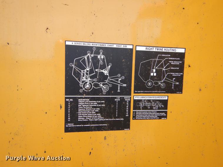 image for item FQ9665 1993 Vermeer 605K round baler