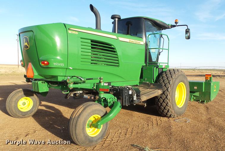 image for item FS9501 2016 John Deere W260 windrower