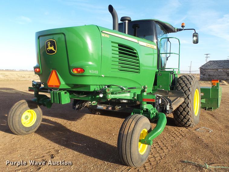 image for item FS9501 2016 John Deere W260 windrower