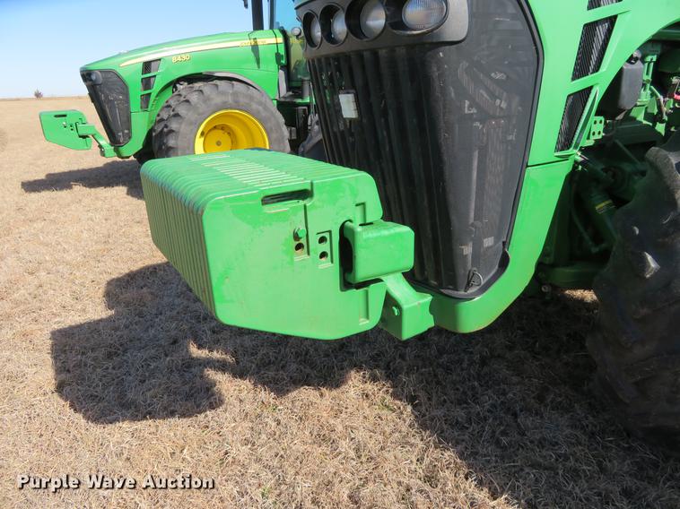 image for item DE8807 2007 John Deere 8430 MFWD tractor