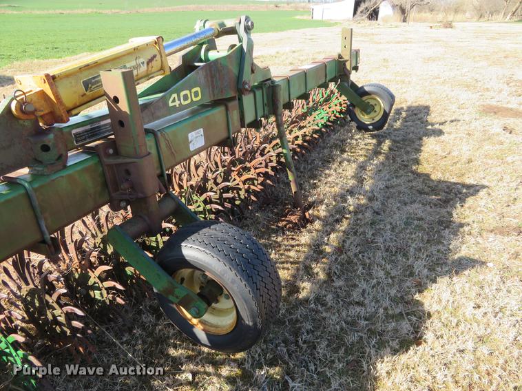 image for item DE8808 John Deere 400 rotary hoe