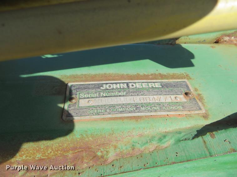 image for item DE8808 John Deere 400 rotary hoe