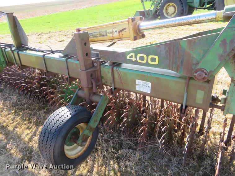 image for item DE8808 John Deere 400 rotary hoe