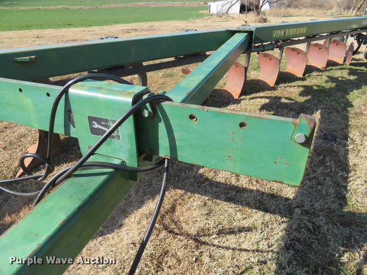 image for item DE8809 John Deere 2800 eight bottom plow