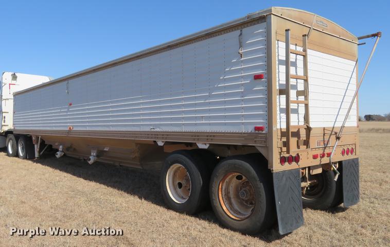 image for item DE8817 1992 Timpte Super Hopper double hopper bottom grain trailer