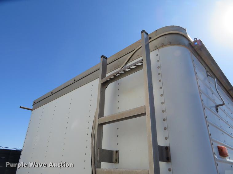 image for item DE8817 1992 Timpte Super Hopper double hopper bottom grain trailer