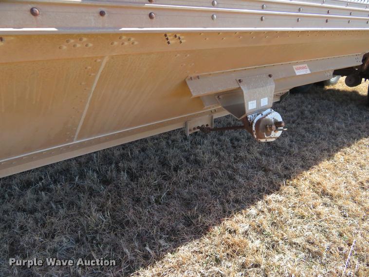 image for item DE8817 1992 Timpte Super Hopper double hopper bottom grain trailer