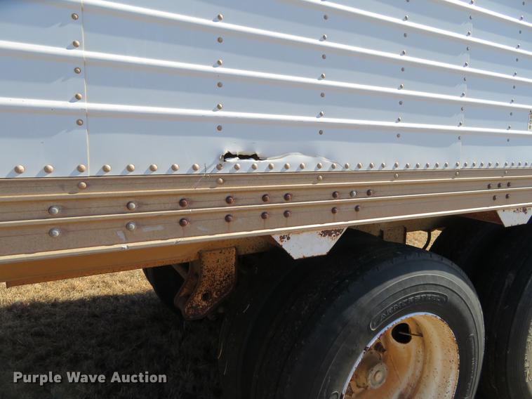 image for item DE8817 1992 Timpte Super Hopper double hopper bottom grain trailer