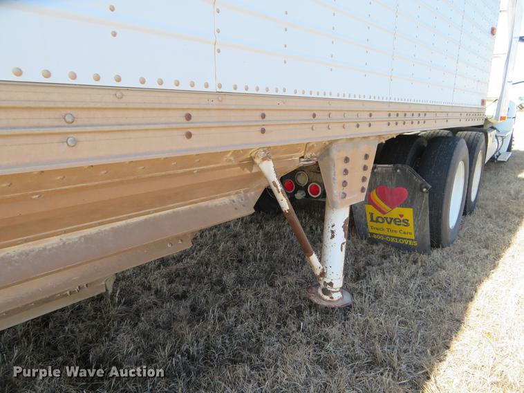 image for item DE8817 1992 Timpte Super Hopper double hopper bottom grain trailer