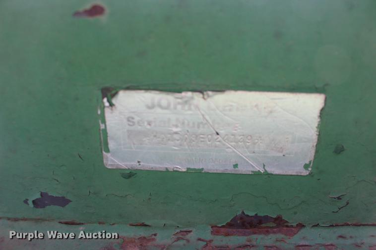 image for item DE8825 John Deere 1508 batwing rotary mower