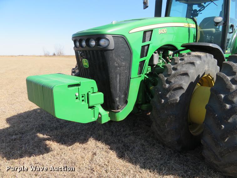 image for item DE8829 2008 John Deere 8430 MFWD tractor