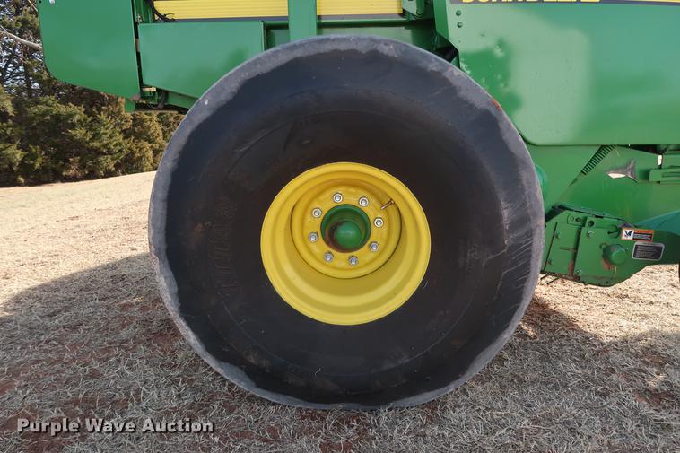 image for item DG3352 2014 John Deere 469 Mega Wide Plus round baler