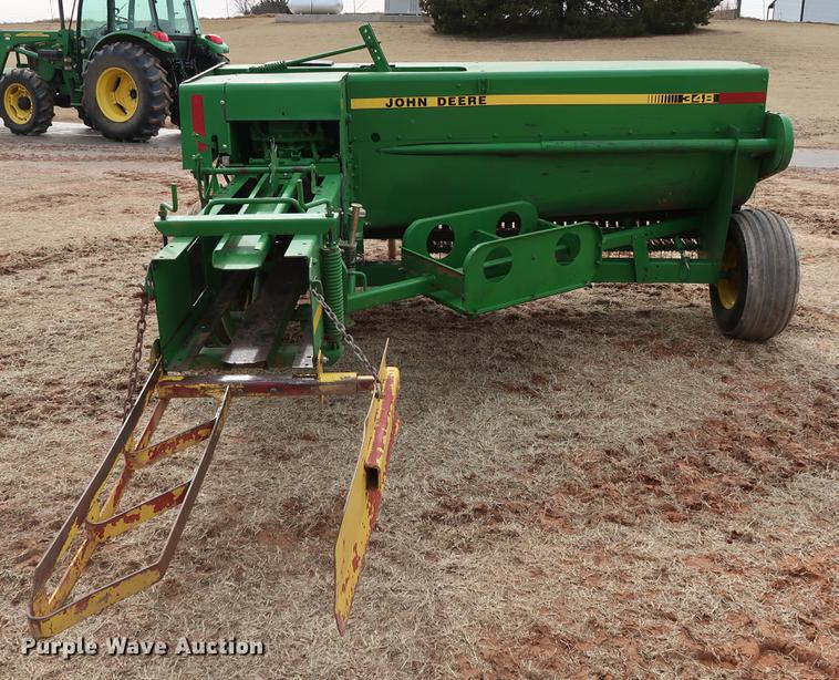 image for item DG3353 2001 John Deere 348 small square baler