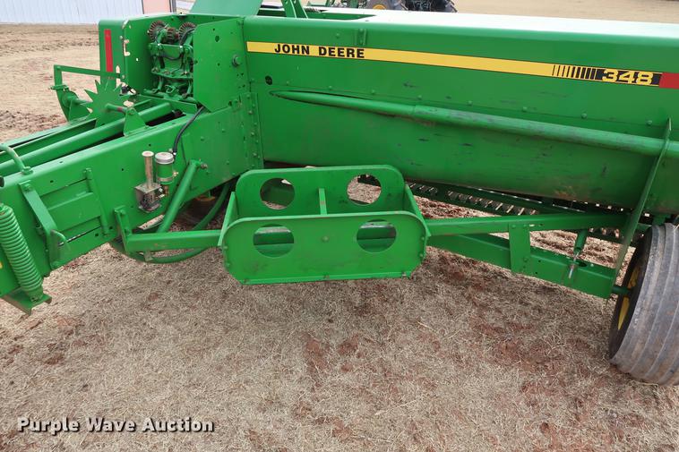 image for item DG3353 2001 John Deere 348 small square baler