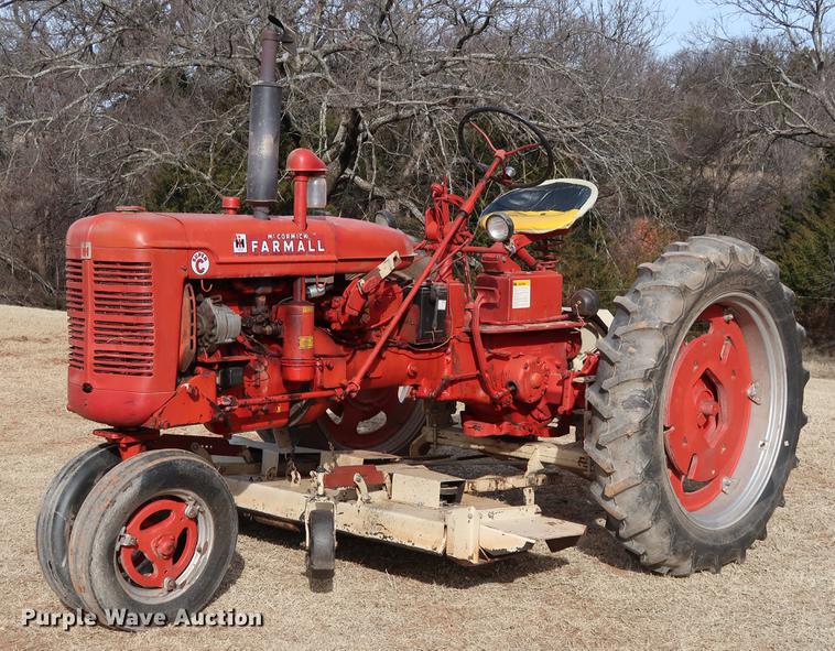 image for item DG3354 1952 Mccormick Farmall Super C tractor